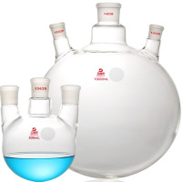 三爱思科学仪器斜三口烧瓶S19100A100ML/14*19*14
