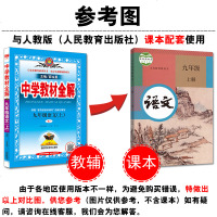 九年级上册语文教材全解人教版初中薛金星九年级上册语文同步讲解书初三上册教材全解九年级上语文课本完全解读解析九上全解语