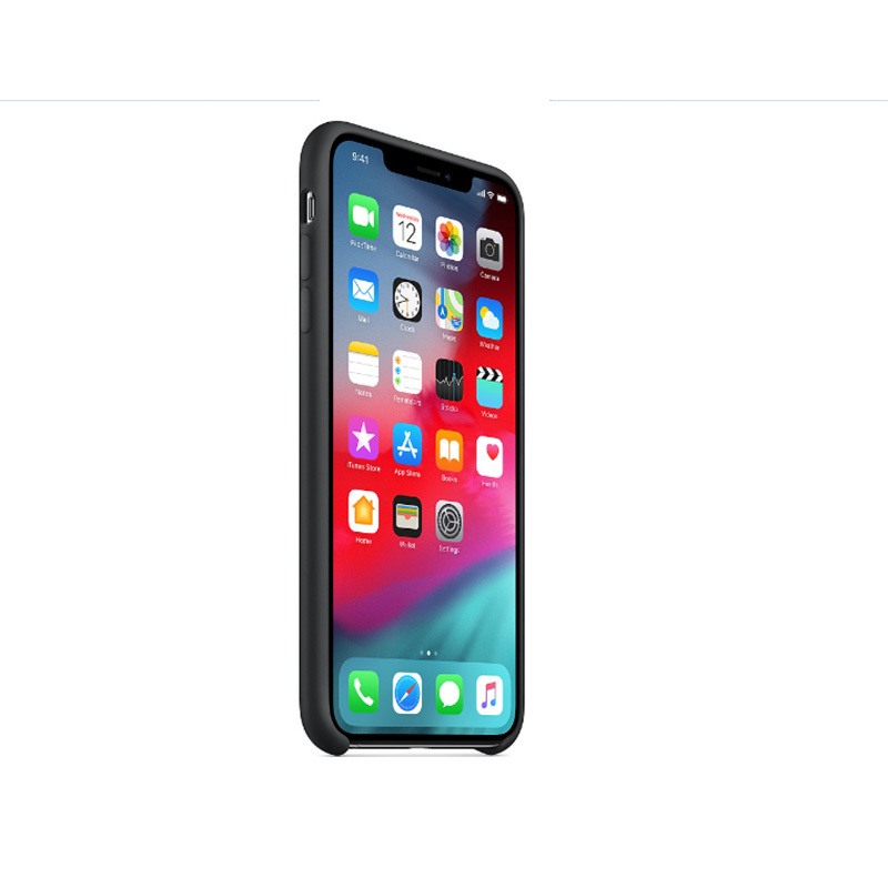 苹果Apple iPhone xs max 原装硅胶手机壳 黑色