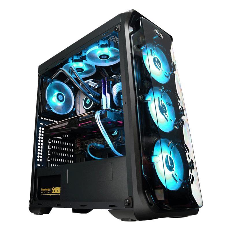 京天(KOTIN)Ryzen 7 3700X/RTX2060/16G DDR4/256G固态台式游戏主机家用办公渲染组装电脑苏宁自营音影娱乐