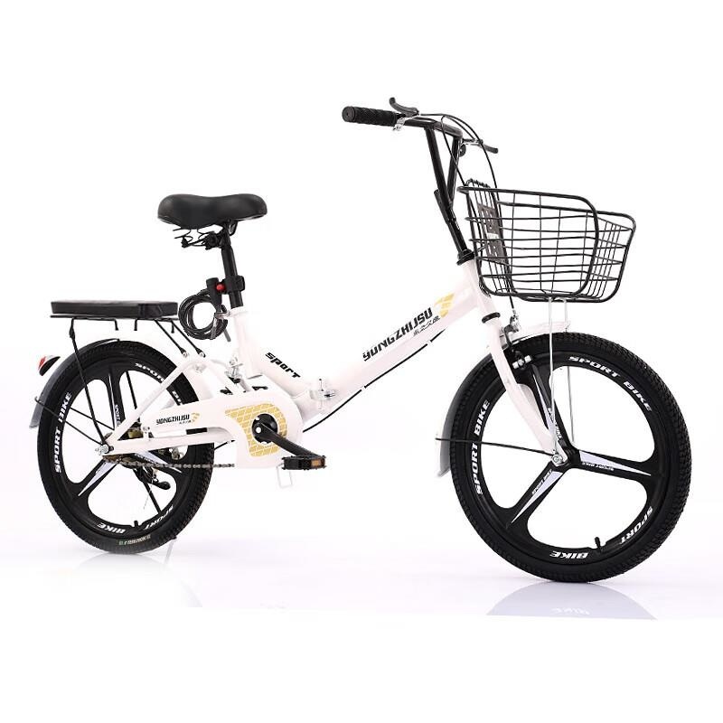 20 22寸折叠自行车成人儿童轻便休闲中小学生单车高清大图