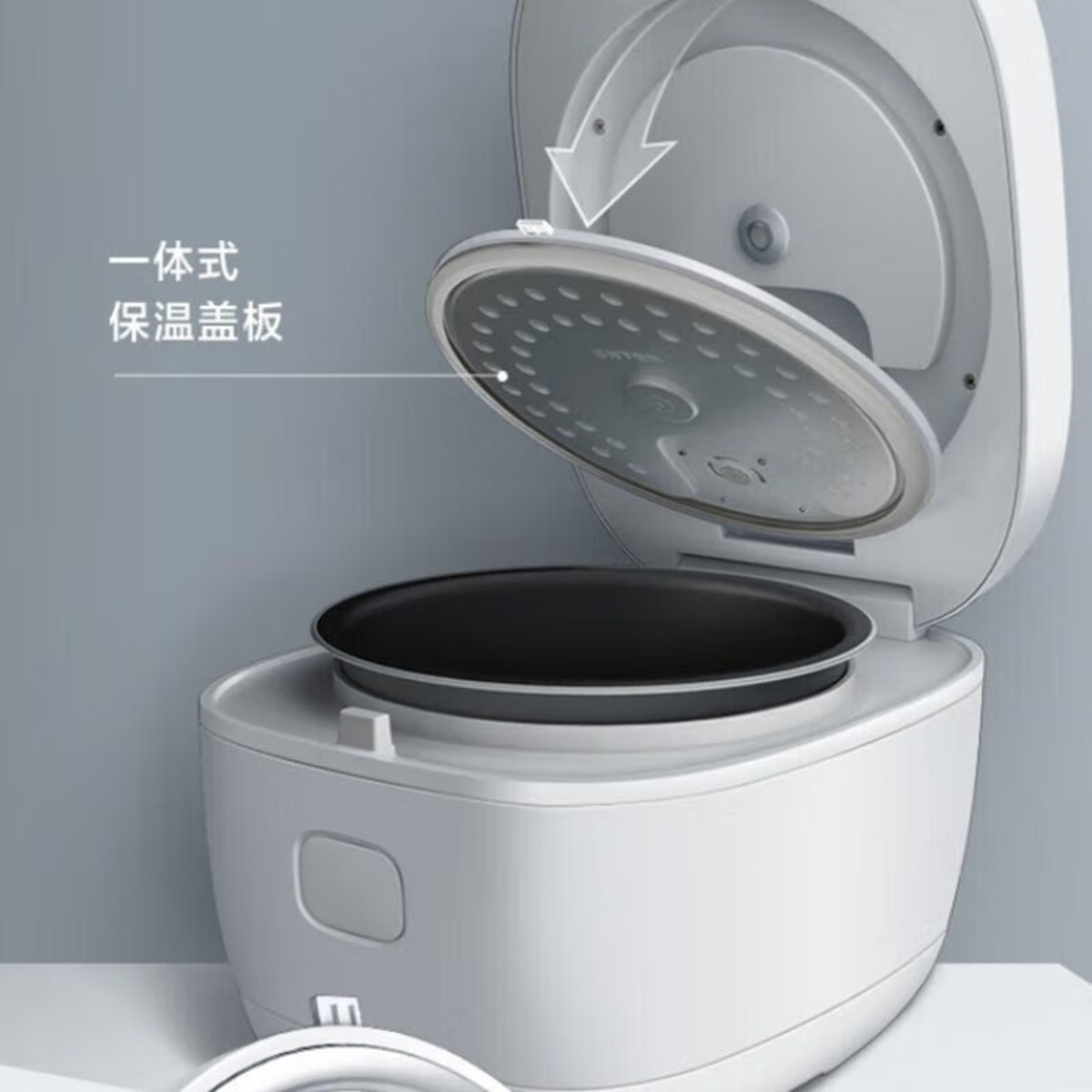 格力(GREE)电饭煲家用格力(GREE)电饭煲家用4L多功能智能预约电饭锅四升3-4-5人大容量蒸饭锅GDF-4022高清大图