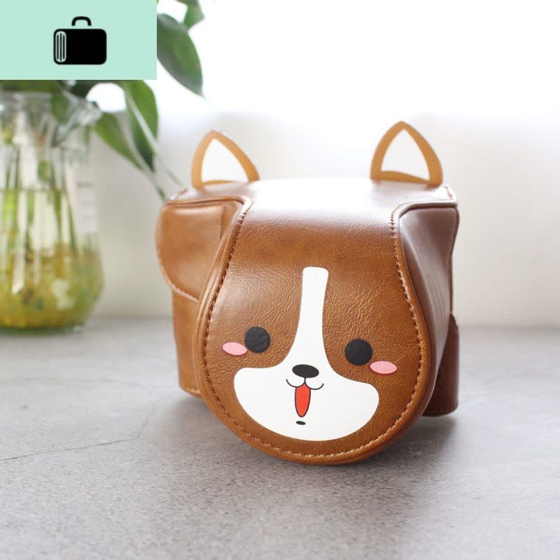 NEW LAKE忠犬系M50佳能M2相机包200D皮套M100索尼A600 富士XA10/XA30(16-50数码相机包图片