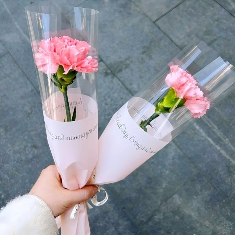 小窝厘 三八女神节伴手礼团购单支小花束-单支粉康乃馨(起订量:200支)