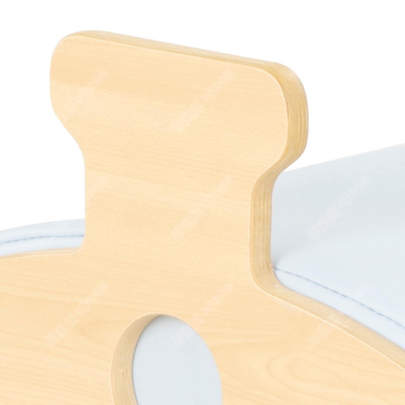 华森葳火车攀爬-火车头钻笼-蓝绿色高清大图