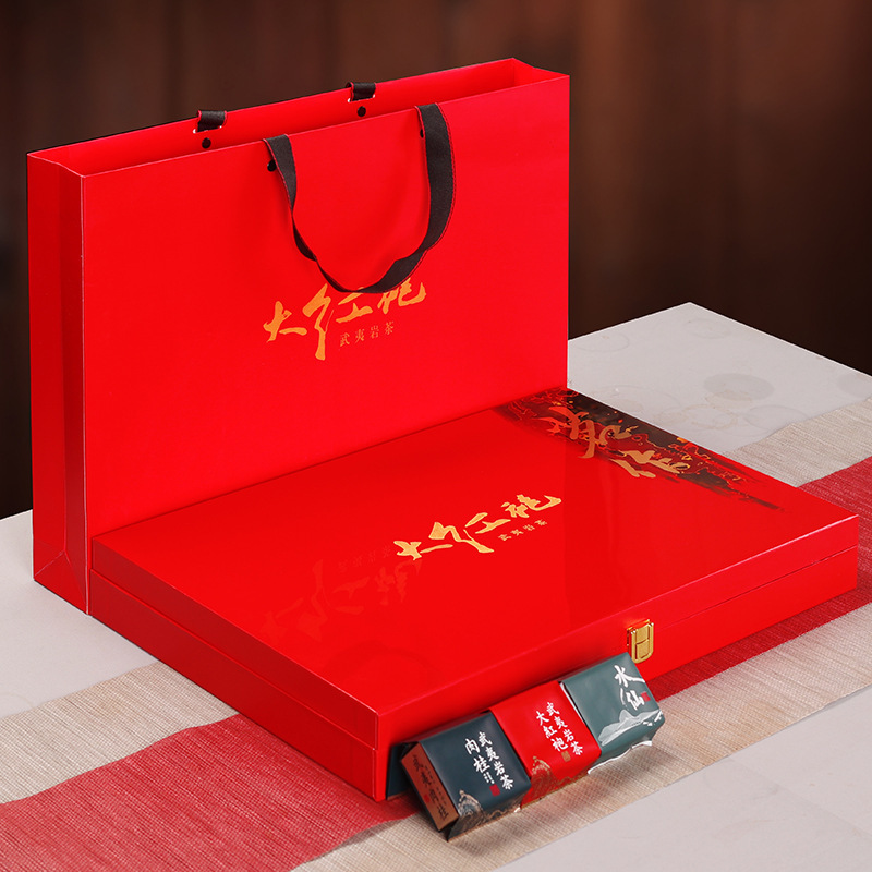 春逸茗茶 武夷山大红袍肉桂老枞水仙组合乌龙茶武夷岩茶茶叶礼盒装250g