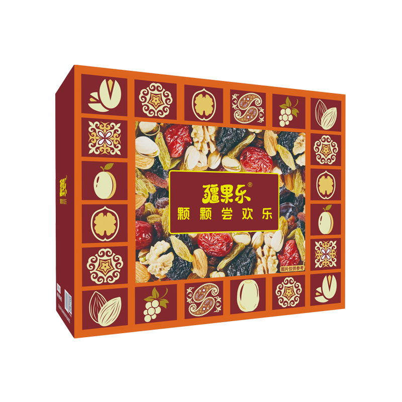 疆果乐精选新疆特产大礼包干果水果混合装健康美味馈赠亲友佳品高清大图