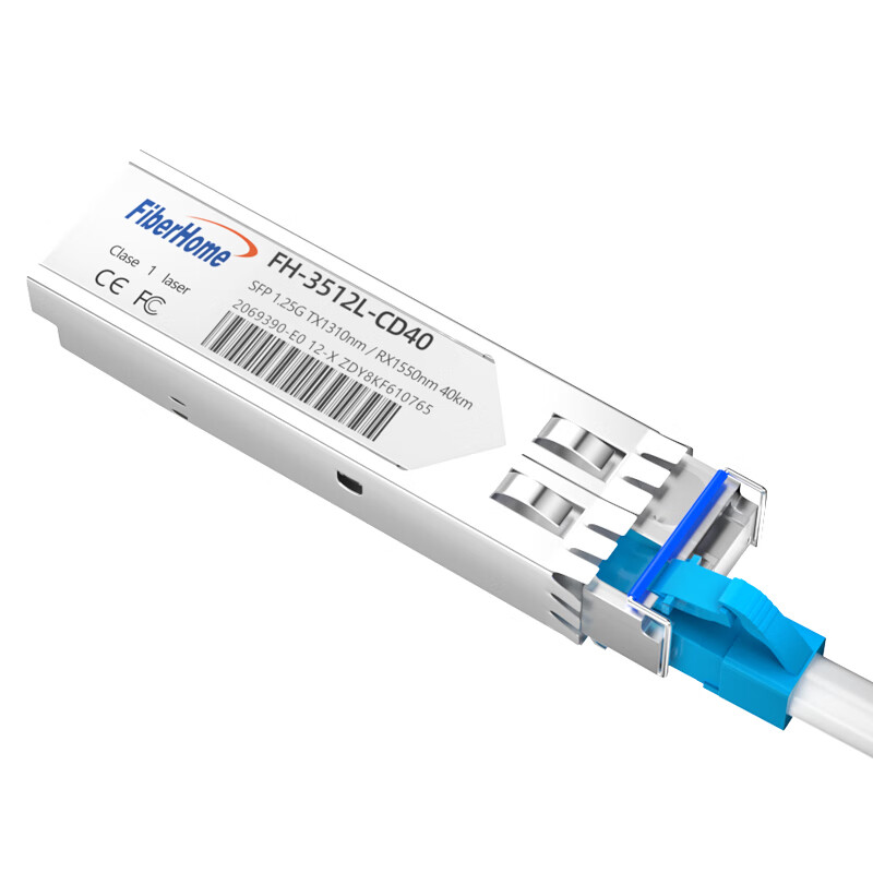 烽火 光模块 千兆单纤LC口光转电模块 1.25G SFP光纤模块 40km 1支 FH-3512L-CD40高清大图