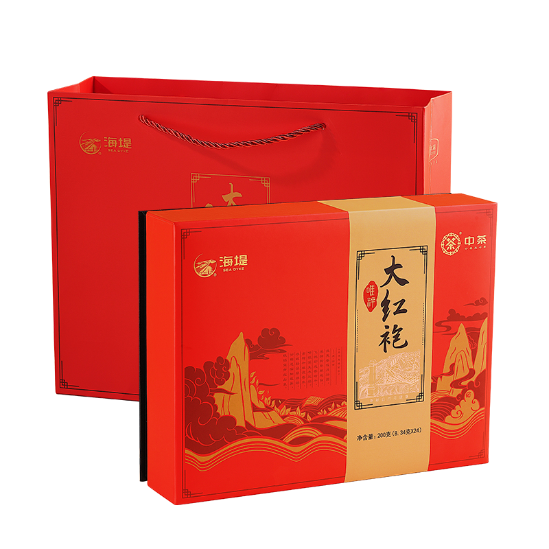 中粮中茶唯粹大红袍礼盒200g-高清大图