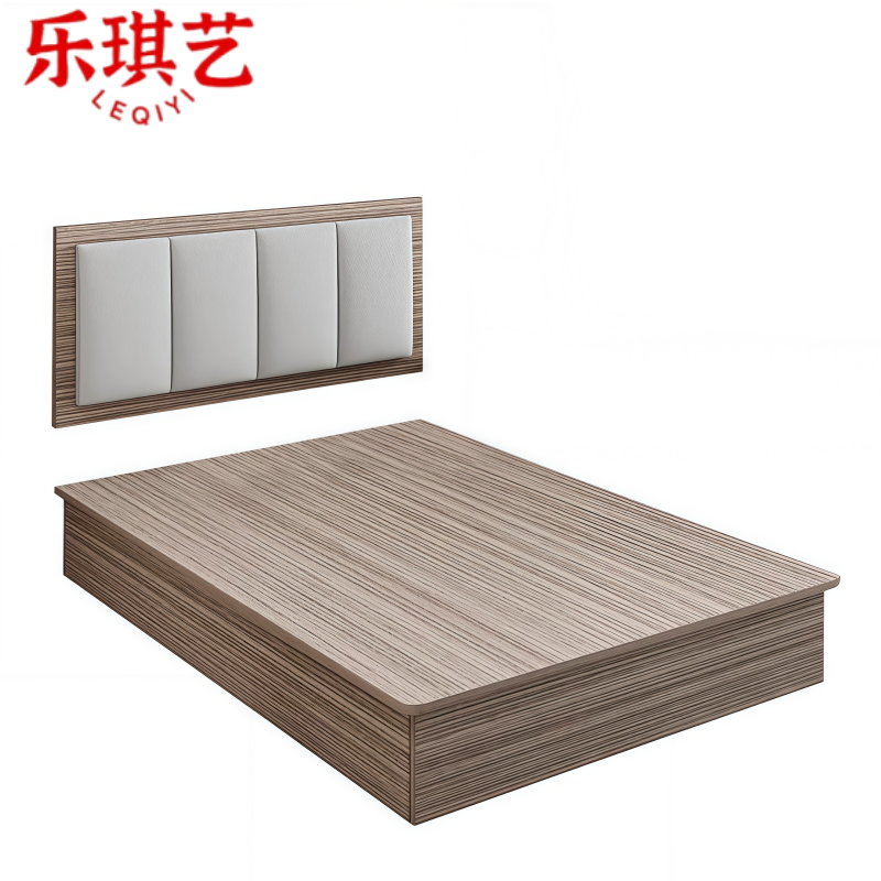 乐琪艺木质床B05张高清大图