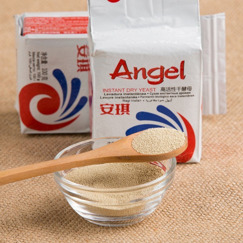 安琪酵母低糖高活性干酵母100g 袋装 发酵粉 面包馒头包子即发酵干发酵粉