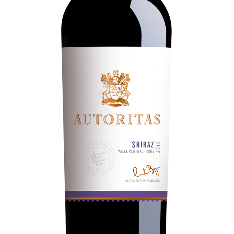 奥多塔西拉红葡萄酒 Syrah, Autoritas 整箱装*6瓶