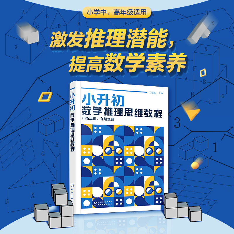 [正版]小升初数学推理思维教程 8-13岁学生小升初数学思维教程儿童读物 高思数学导引姊妹篇 新概念奥林匹克数学 图形高清大图