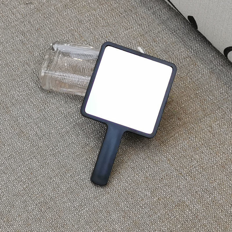 随身手柄镜 便携随身镜外出随身化妆镜手柄镜可折叠双面镜可放大便携