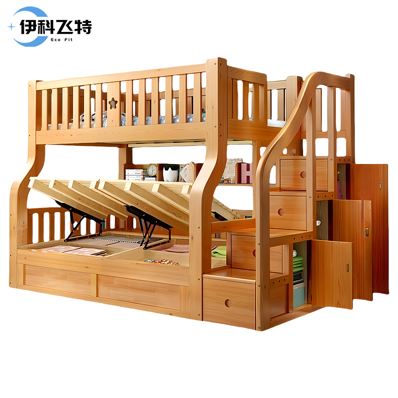 伊科飞特木质职工床高清大图