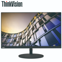 联想(Lenovo)ThinkVision T27p 27英寸屏 4K高清窄边框 全功能USB Type-C 电脑显示器 (DP/HDMI接口)