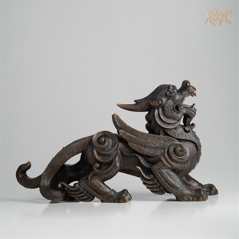 美帮汇全铜摆件 《貔貅之亨通》铜工艺品 家居饰品 摆件高清大图