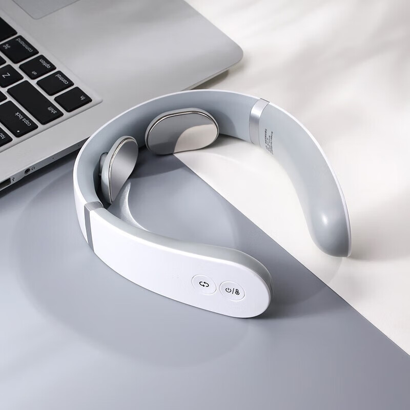 攀高智能颈椎按摩仪Neck S9家用便携按摩仪 颈椎经络电脉冲护颈仪 语音款 脉冲按摩+恒温热敷高清大图