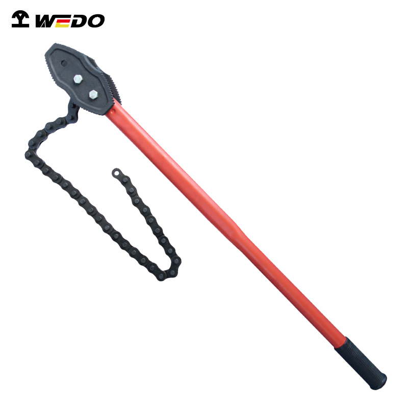 维度(WEDO)WD311-08 链条扳手 铬钒钢 8寸(1200mm)滤芯机滤扳手高清大图