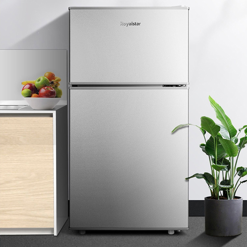 荣事达royalstar小冰箱家用小型宿舍用租房冷藏冷冻迷你双门电冰箱