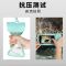 手机防水袋外卖专用骑手防雨水透明密封苹果华为可触屏游泳潜水套 大号艳枚红-4层隔绝/30米防水