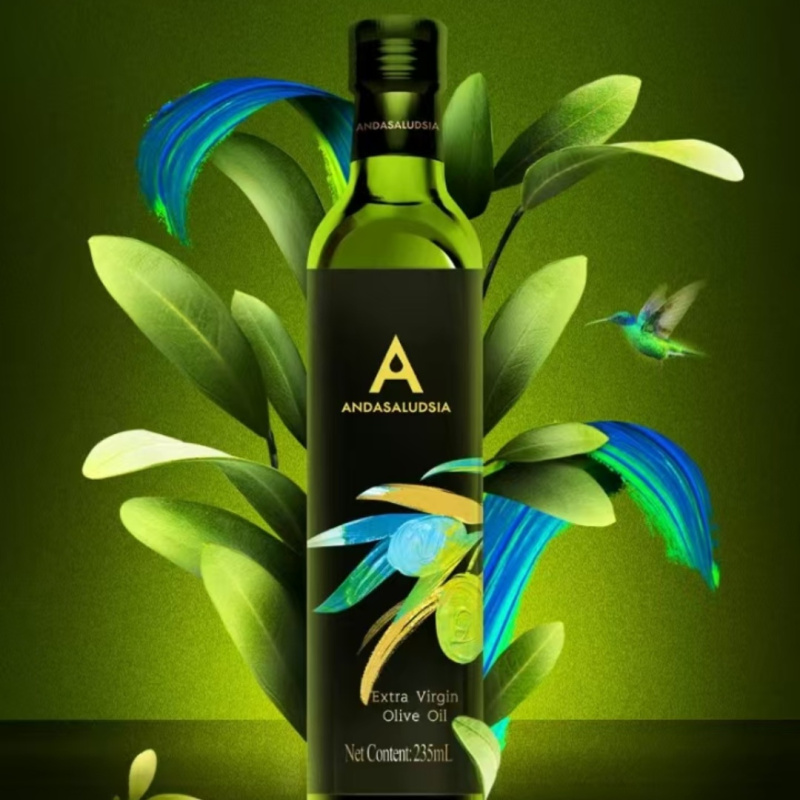 中粮福临门安达露西特级初榨橄榄油235ml/瓶高清大图