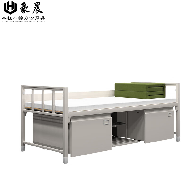 豪晨 制式营房床(单人床常规2000*900*810mm)张高清大图