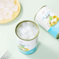 汇尔康(HR) 新鲜糖水椰果罐头425克/罐 水果罐头方便速食休闲零食整箱即食水果捞