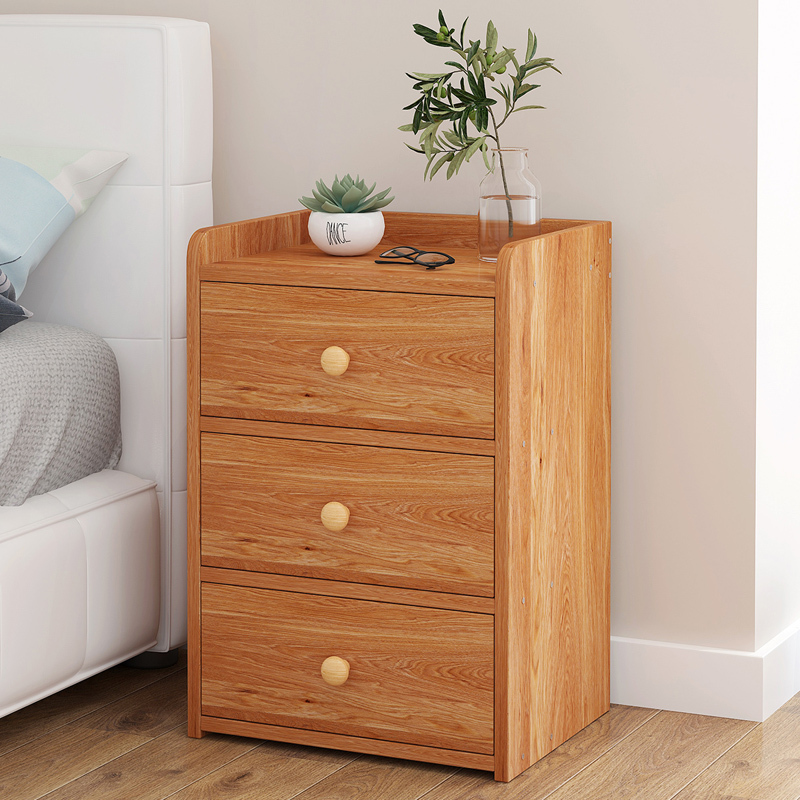 家优梦床头柜置物架简约储物收纳卧室床边迷你小柜子小型简易床边柜