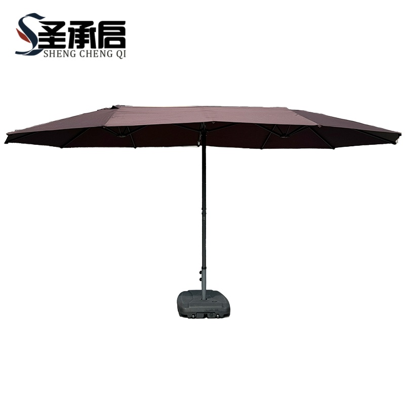 圣承启 户外遮阳伞 咖啡色 把
