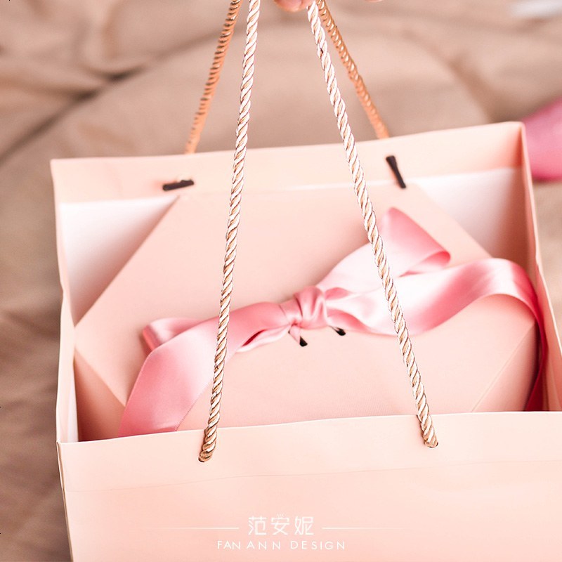 六边形礼物盒伴娘伴手礼盒精美韩版ins风生日礼品包装盒大号空盒