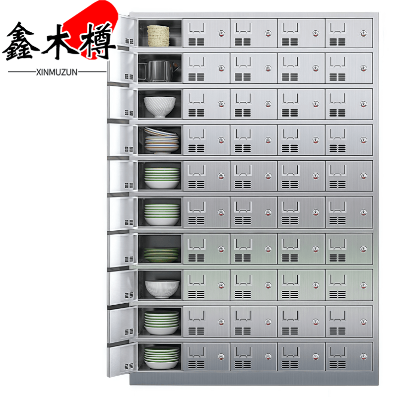 鑫木樽碗柜50门台高清大图