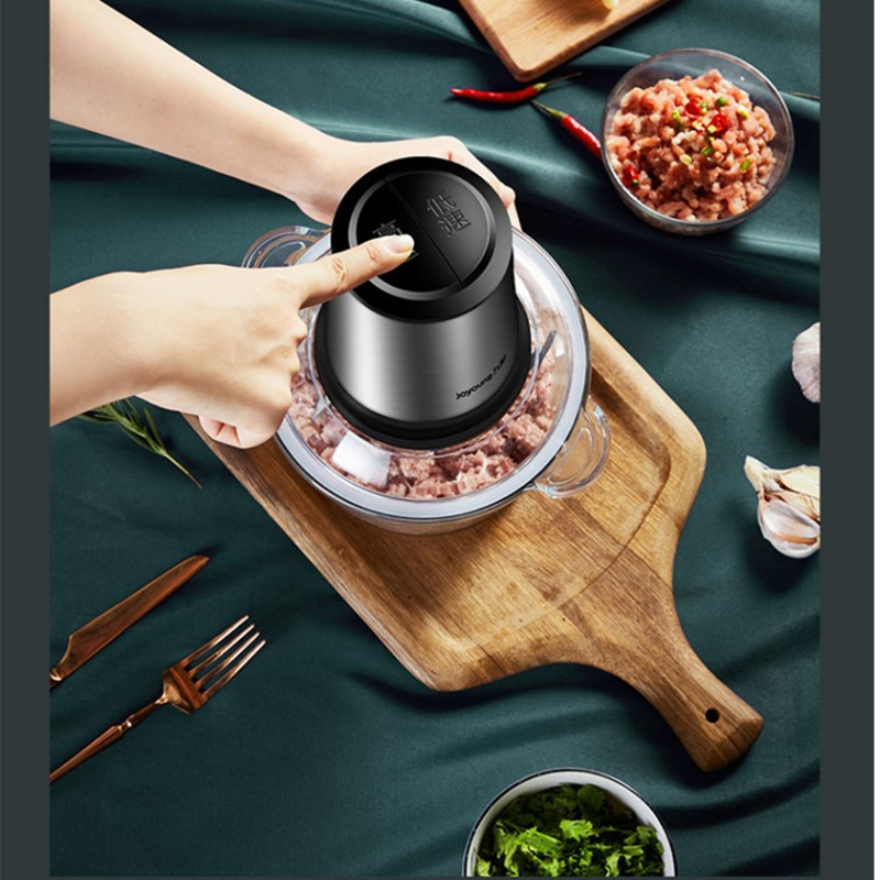 九阳 S20-LA750 绞肉机 家用多功能电动料理机碎肉机双档绞肉搅碎机高清大图
