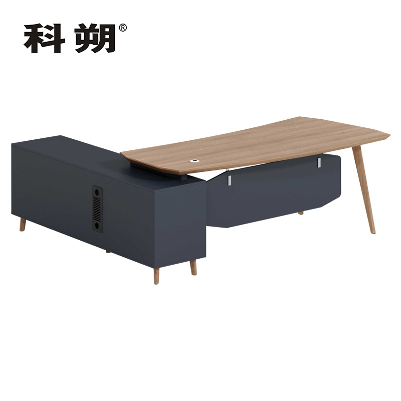 科朔 办公桌老板桌经理桌现代班台经理桌板式班台1.8米KS-1818JY
