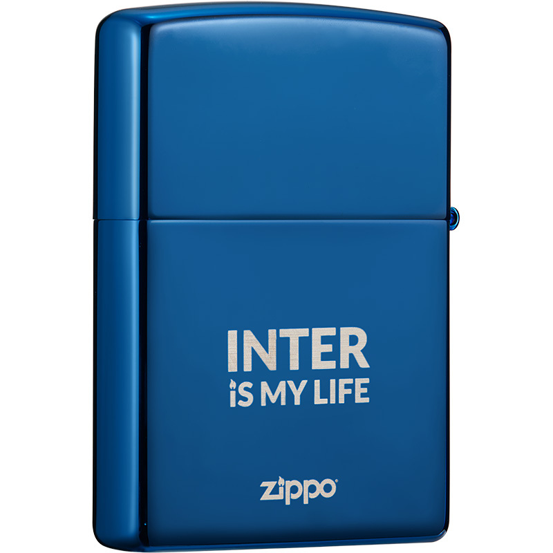 zippo芝宝打火机原装ZIPPO之宝煤油打火机国际米兰联名款-国米纹章ZCBEC-84