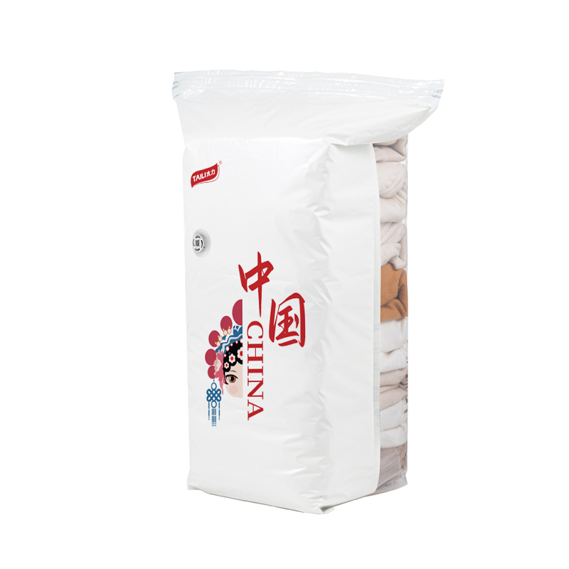 太力(TAILI) 中国红真空压缩收纳袋AZ474中号立体*2个高清大图