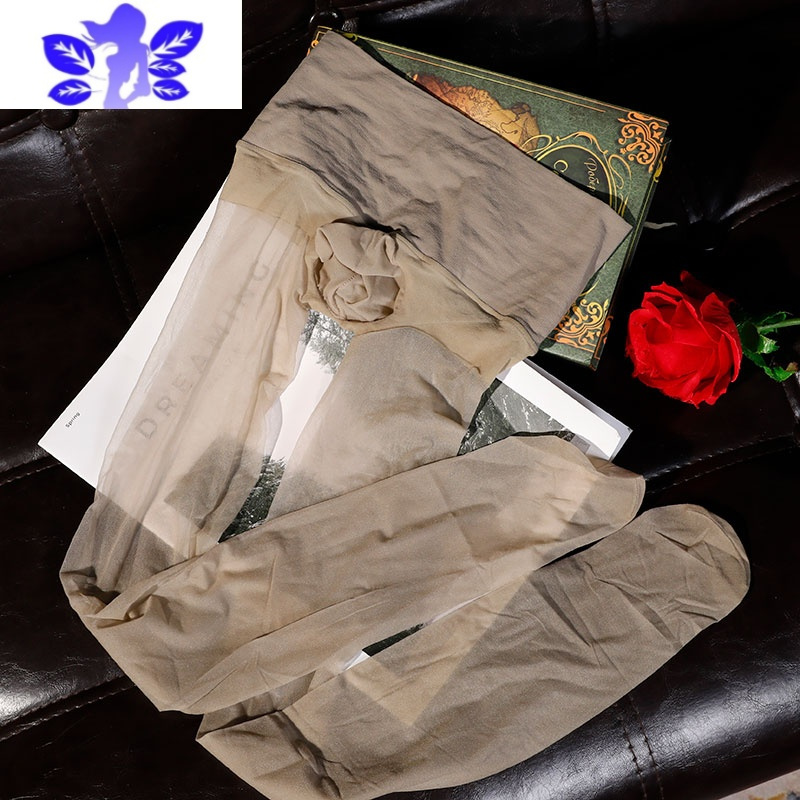 Ideamini超薄天无缝5D丝袜男性感情趣jj套隐形防勾润肤360九分袜