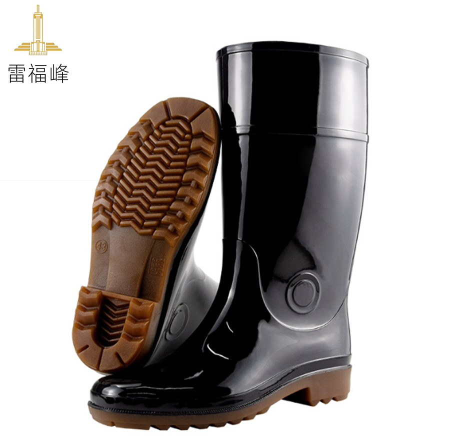 雷福峰 劳保胶靴牛筋底雨鞋男款43/双高清大图