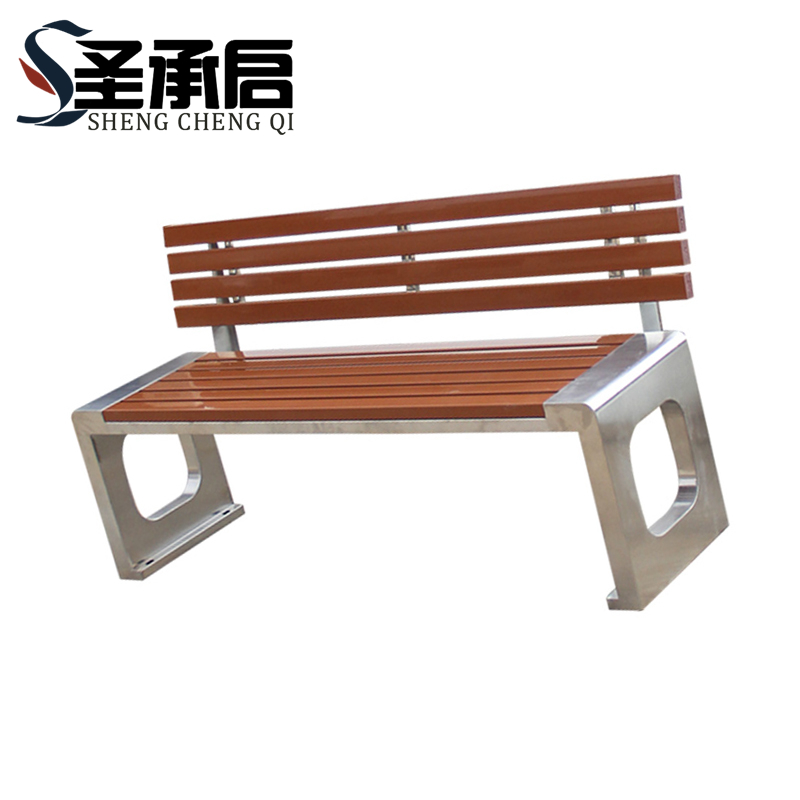 圣承启 不锈钢公园椅 2米 张高清大图