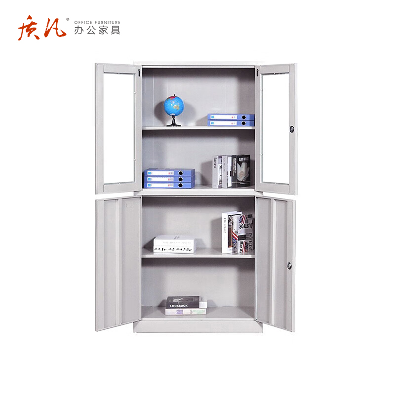 质凡等器械文件柜储物柜带锁多门柜/ZF-WJG013/850*390*1800高清大图