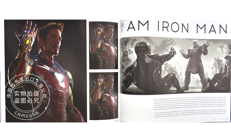 [正版] 复仇者联盟4终局之战电影艺术画册设定集漫威 英文原版 Marvel’s Avengers:Endgame高清大图