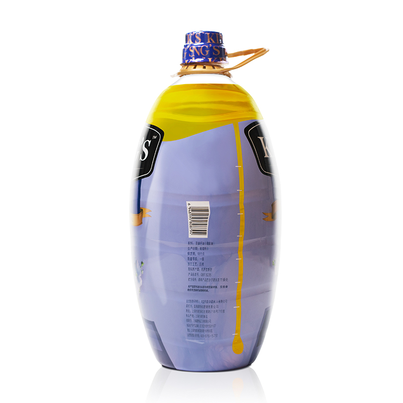 金龙鱼 KING’S 食用油 进口原料 初榨一级亚麻籽油5L