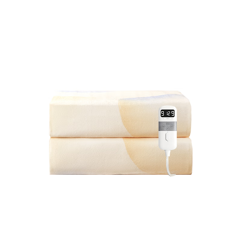 彩虹 双控双温可水洗化纤双人电热毯 1.8*1.5米 1855高清大图