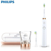 飞利浦(Philips) 电动牙刷HX9312/02成人钻石牙刷系列声波震动电动牙刷 金钻 充电式