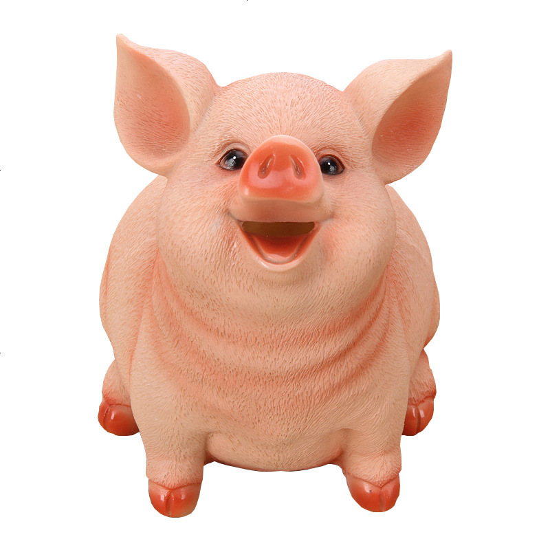 金猪存钱罐小猪猪年储蓄罐零储钱罐儿童创意可爱防摔纸币硬币两用