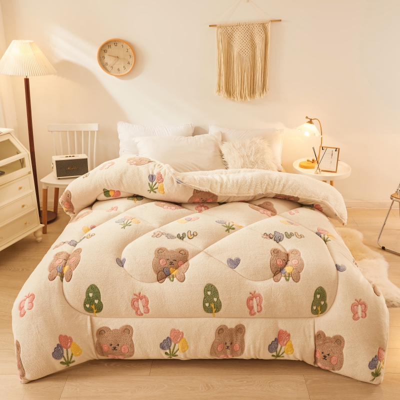 双面夹棉毛毯5斤150*200cm