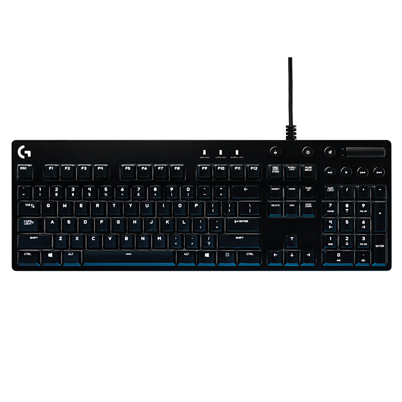 罗技(Logitech)G610电竞游戏吃鸡机械键盘 背光台式机笔记本通用104键全键无冲绝地求生 红轴