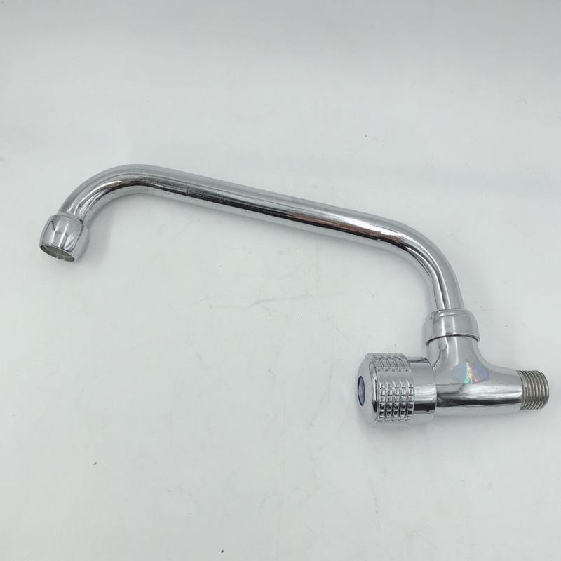 厨房水龙头入墙龙头铁体洗菜盆水龙头单冷龙头水槽龙头4分加长铁16