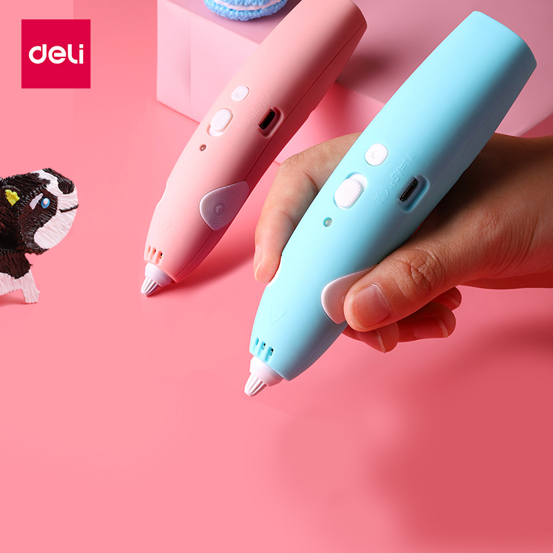 得力 Deli 笔类3d打印笔得力deli3d打印笔儿童立体涂鸦画绘笔套装抖音神笔马良小学生三d笔耗材三地打印比玩具神奇魔法绘画笔 生日礼物 价格图片品牌报价 苏宁易购苏宁自营