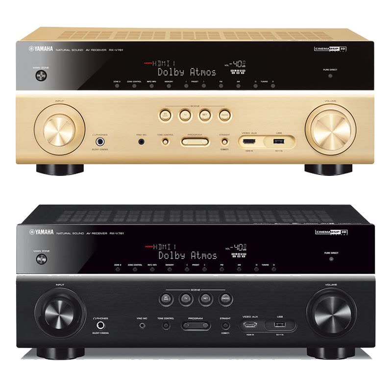 Yamaha/雅马哈 RX-V781+NS-777套装+SW200+IC600 7.1家庭影院套装图片